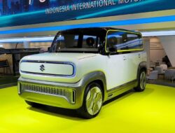 Makin Serius Kendaraan Pribadi Listrik, Suzuki Pajang eWX di IIMS 2025