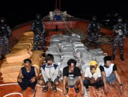 Pangkoarmanda Belum Tahu Asal & Tujuan Kapal Pengangkut 1,2 Ton Kokain