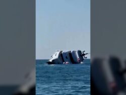 Detik-detik Kapal Pesiar Rp16 M Tenggelam usai 15 Menit Melaut