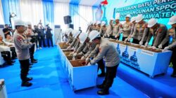 Kapolri Resmikan 32 dan Groundbreaking 27 SPPG di Jateng untuk MBG