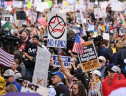 Aksi Massa Besar No Kings Pecah di 50 Negara Bagian AS Ketidaksetujuan Donald Trump