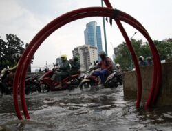 16 RT di Jakarta Terendam Bencana Banjir, Ketinggian Air 30 Cm Sampai sekarang 1 Meter