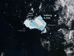 Usai Pecah Berkeping-keping, Gunung Es Raksasa di Ambang “Kepunahan”