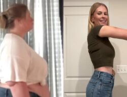 Transformasi Wanita Berhasil Turunkan BB Sampai sekarang 117 Kg, Sampai Sulit Dikenali