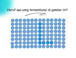 Kalau Nggak Kelihatan Huruf Tersembunyi Ini, Coba Cek Mata! Mungkin Buta Warna