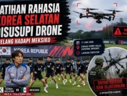 Latihan Rahasia Korea Selatan Disusupi Drone Jelang Hadapi Meksiko