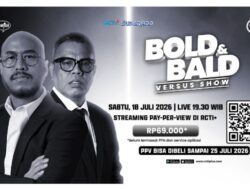 Pandji Pragiwaksono Bertemu Cing Abdel dalam ‘Bold n Bald Versus Show’