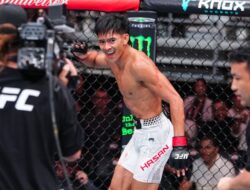 Petarung Indonesia Bilal Hasan Menang KO pada Debut UFC di Shanghai