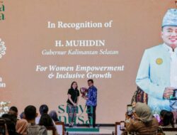 Tegaskan Komitmen Pembangunan Inklusif, Gubernur Kalsel Raih Penghargaan Pemberdayaan Perempuan